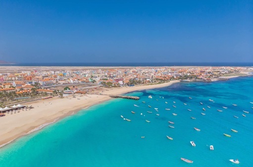 Beautiful Santa Maria beach